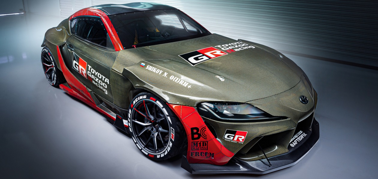 Toyota представила в России дрифт-версию новой GR Supra