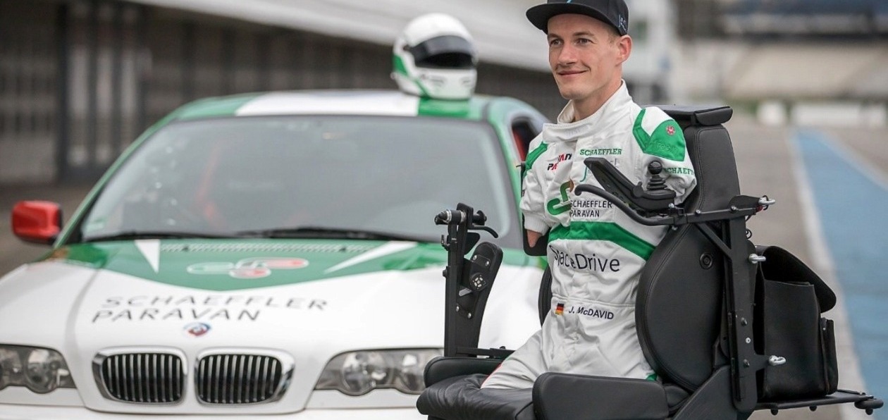 Янис Мак-Дэвид при поддержке Paravan и Schaeffler прошел первые тесты на «Хоккенхаймринге»