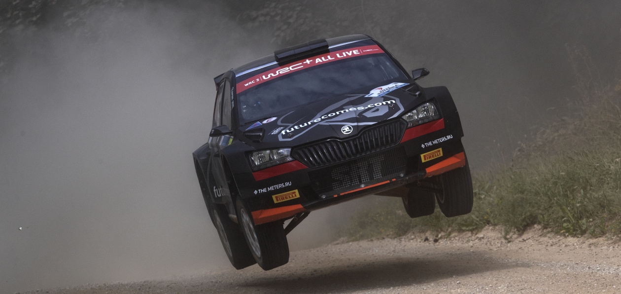 Лукьянюк триумфально завершил этап WRC в Эстонии