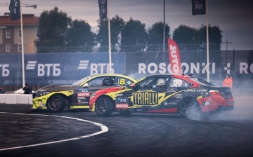 Команда Carville Racing завоевала третье место на первом этапе Sochi Drift Challenge