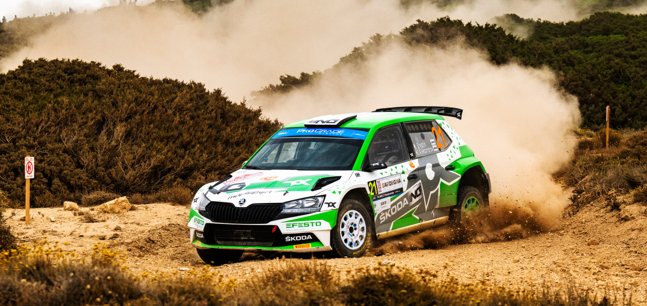 Николай Грязин выиграл итальянский этап WRC2