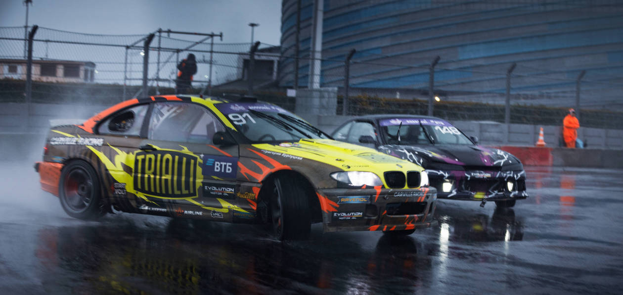 Третий этап Sochi Drift Challenge: 100 баллов Шикова в квалификации и второй подряд подиум Бурлуцкого
