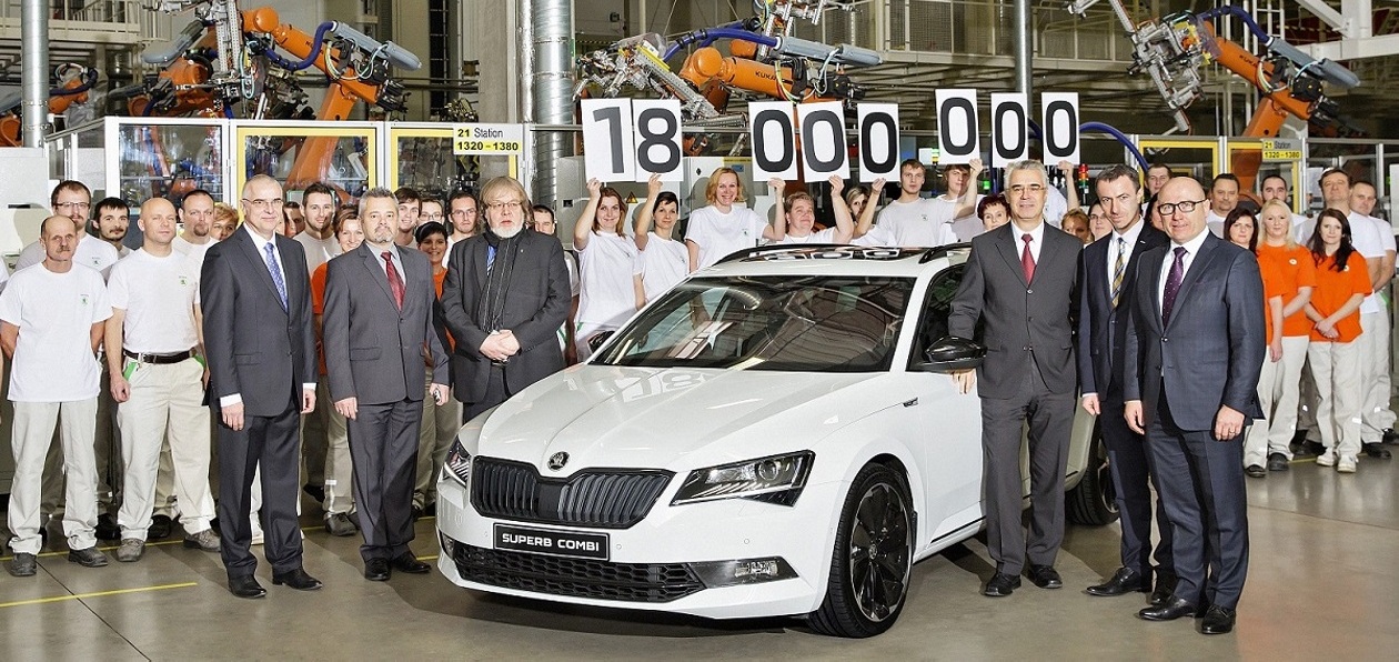 Skoda выпустила 18-миллионный автомобиль