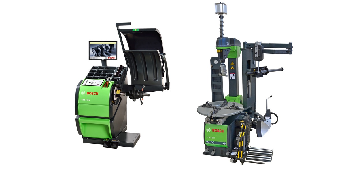 Bosch представил новое оборудование для шиномонтажа