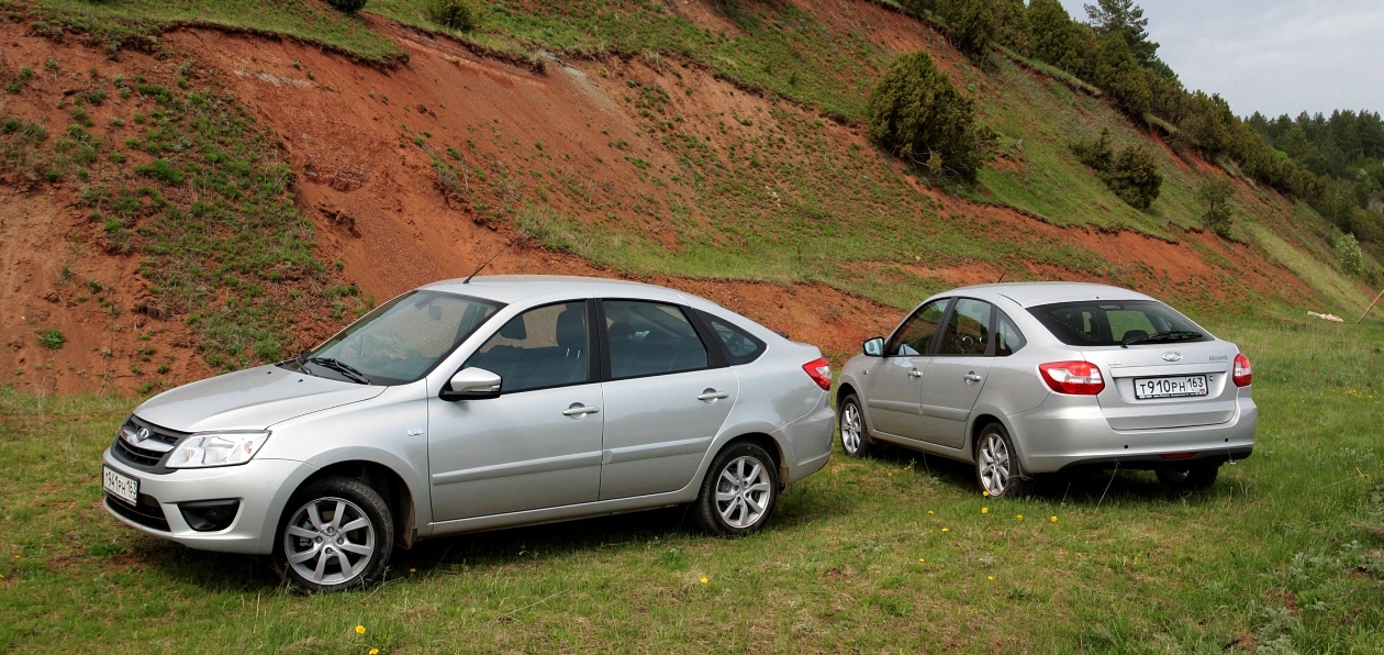 Lada Granta едет в Болгарию