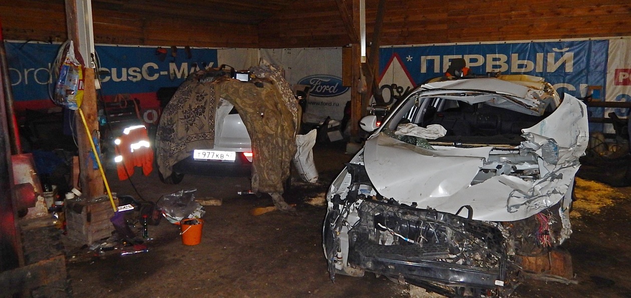 В Ленинградской области нашли очередную «базу» угонщиков