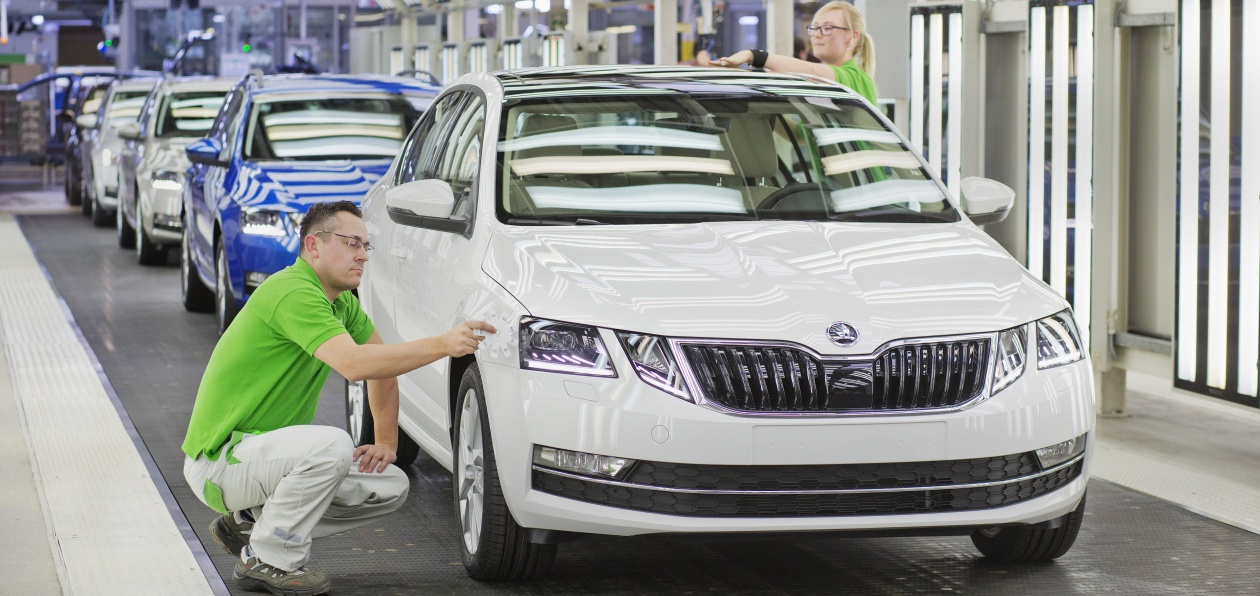 В Чехии стартовало производство новой Skoda Octavia