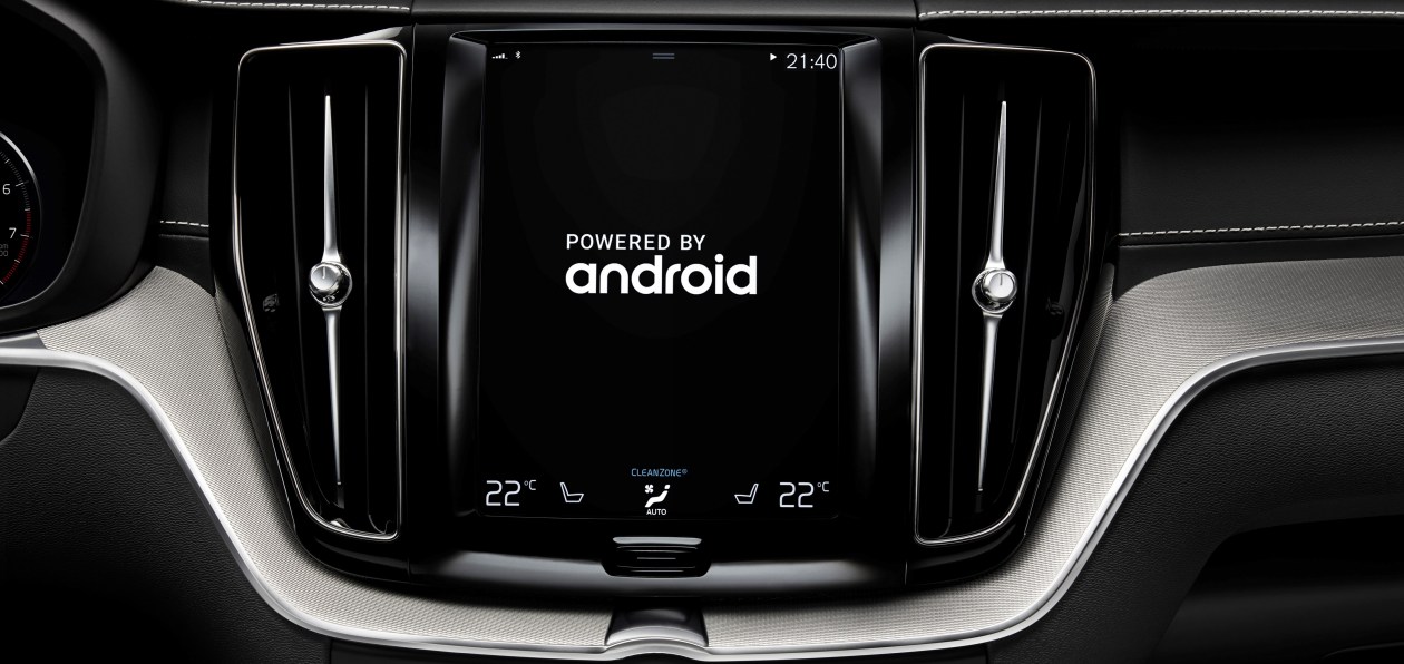 Автомобили Volvo «подружатся» с Android