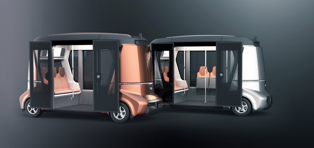 Беспилотный автобус появится в России в этом году