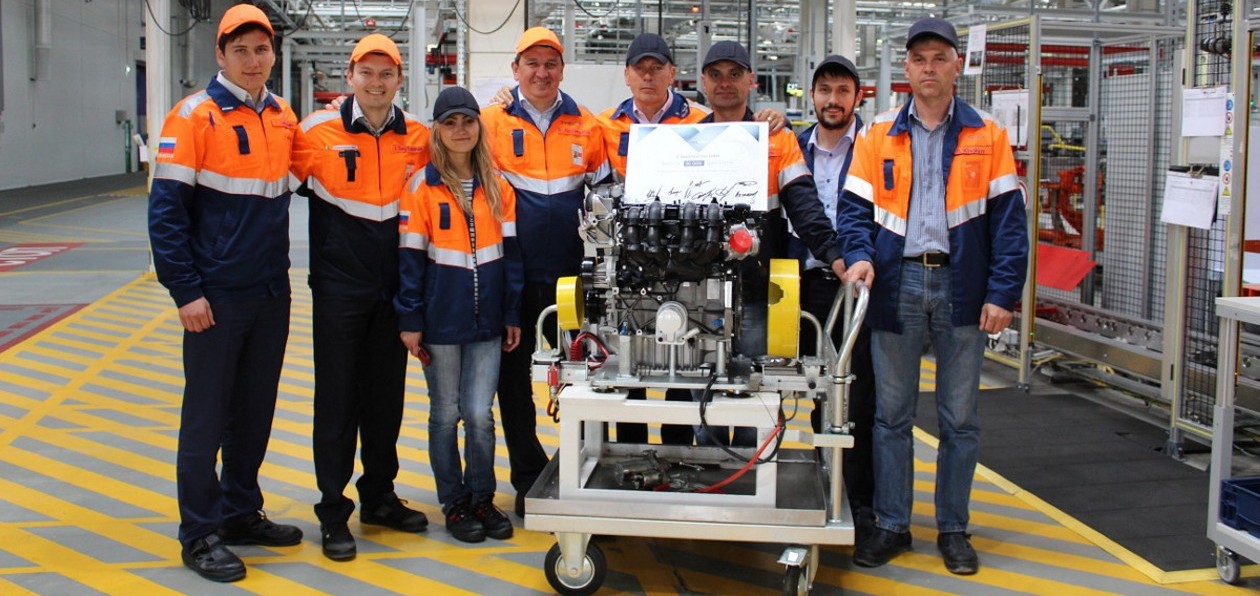 Ford выпустил в России 30-тысячный двигатель