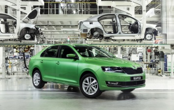 Skoda запустила производство обновленного Rapid в Калуге
