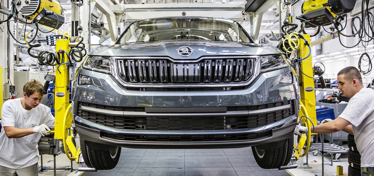 Skoda отмечает 70-летие автопроизводства в Квасинах