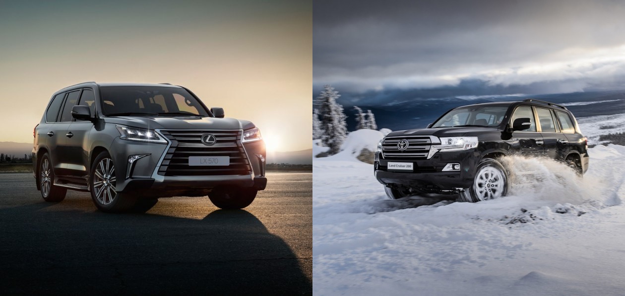 Toyota Land Cruiser 200 и Lexus LX 570 попали под отзыв в России