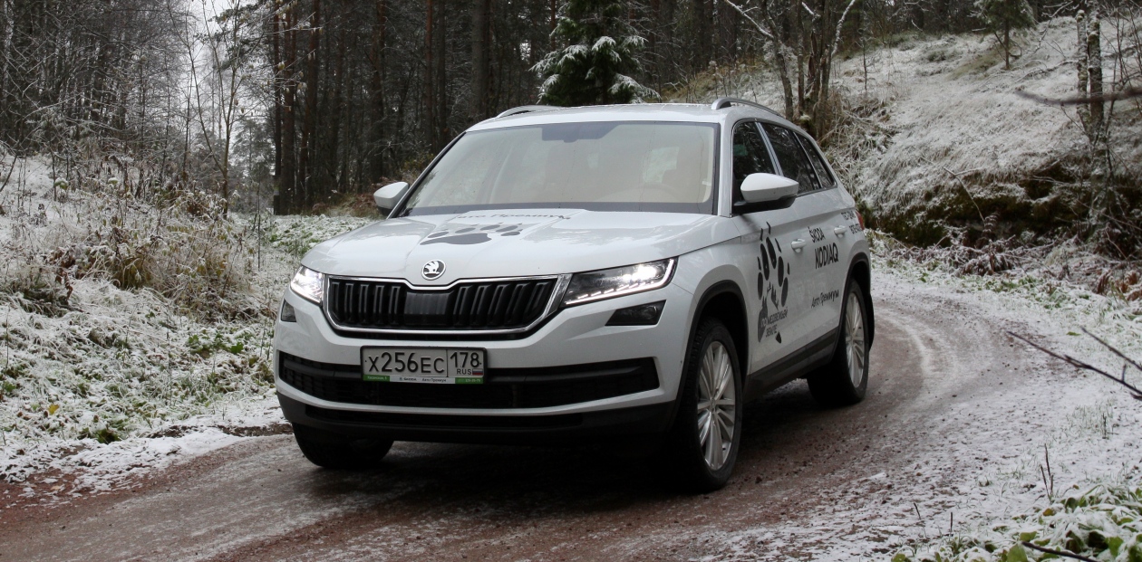 Skoda подарит зимние колеса при покупке Kodiaq