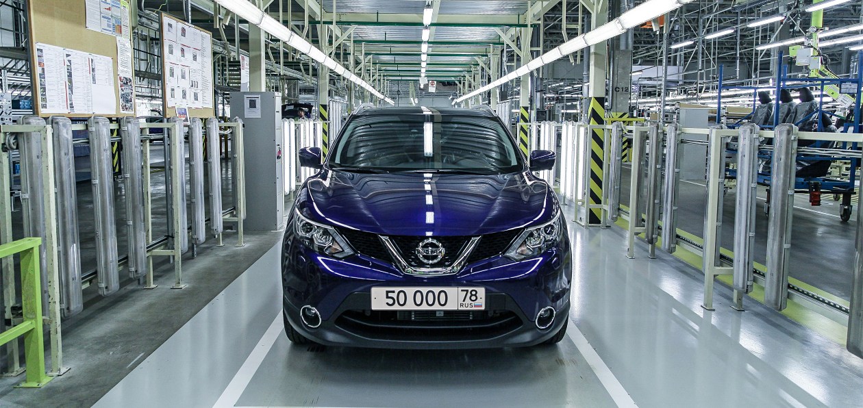 Nissan выпустил в Петербурге 50-тысячный Qashqai