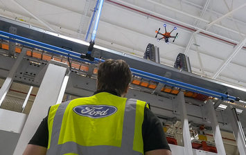 Ford начал использовать «дронов-инспекторов»