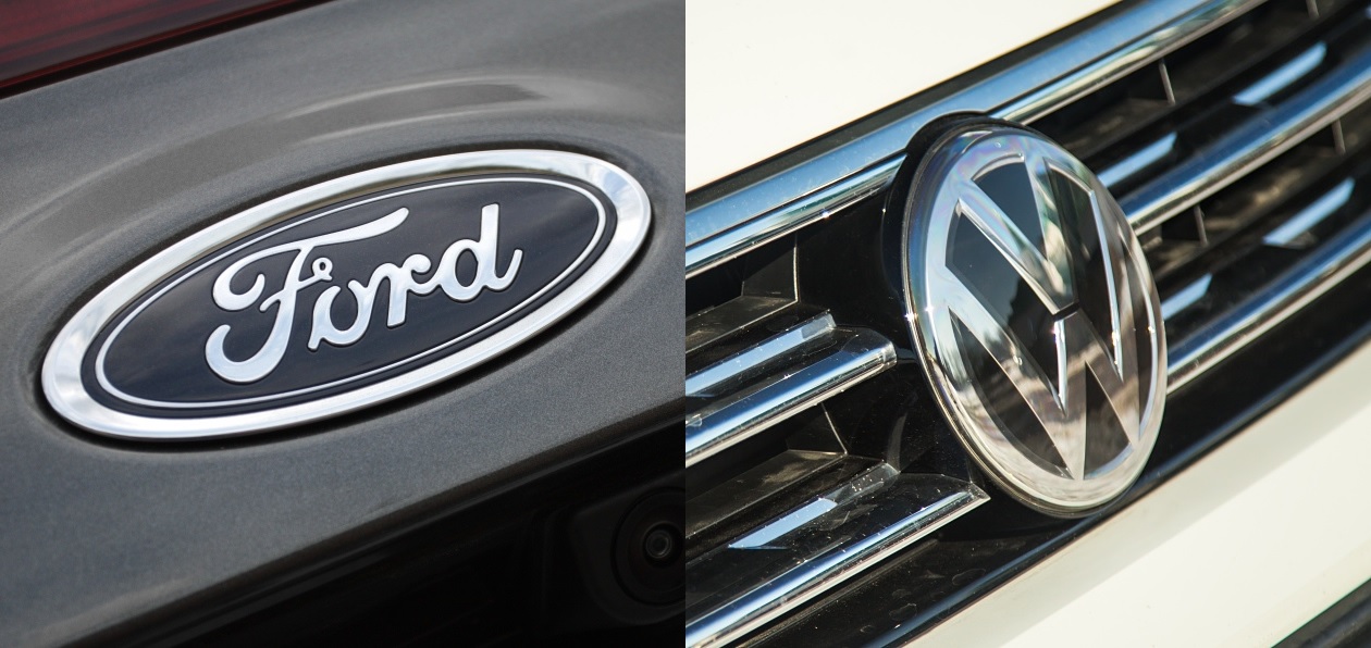 Ford и Volkswagen объединяются для разработки электромобилей и автопилотов