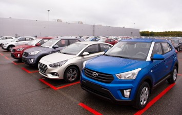 Завод Hyundai нарастил поставки автомобилей за рубеж почти на 40%