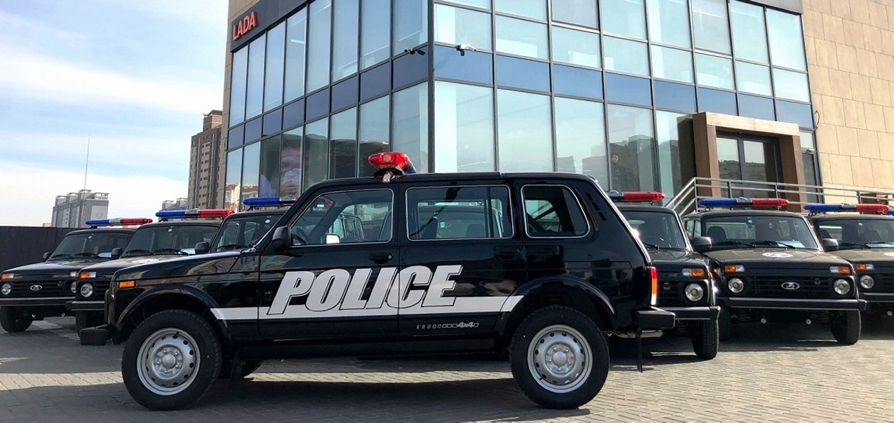 Монгольские полицейские будут ездить на Lada 4x4