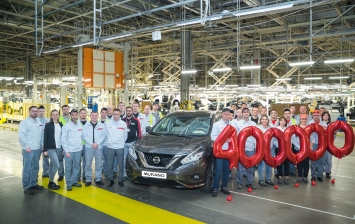 Петербургский завод Nissan выпустил 400-тысячный автомобиль