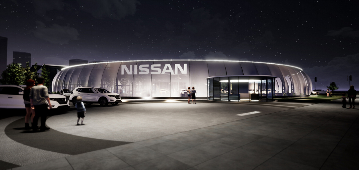 Nissan будет представлять свои новые разработки в нестандартном формате