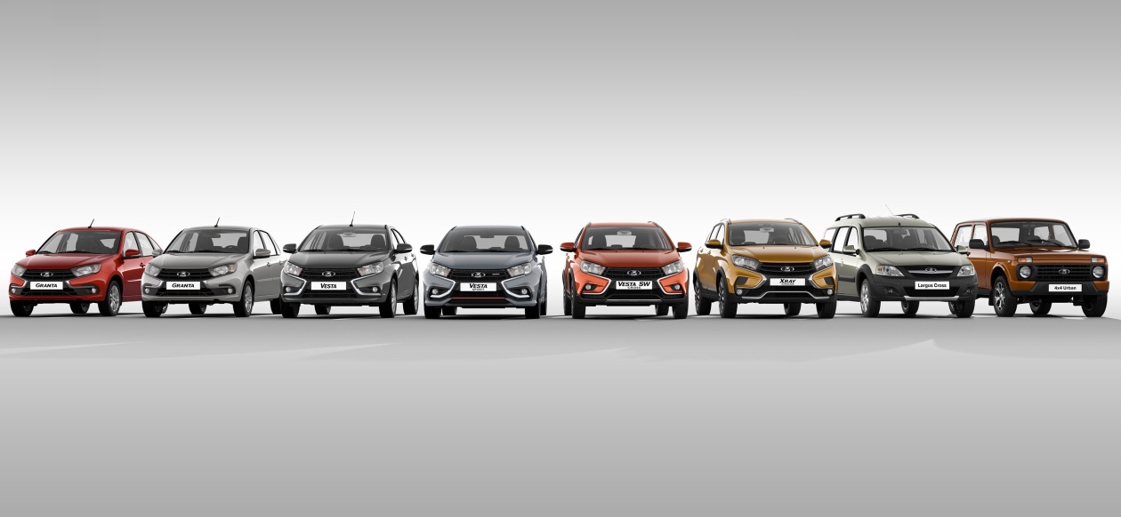 Lada нарастила рыночную долю на фоне общего спада продаж в стране