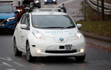 В Великобритании прошел масштабный тест-драйв Nissan Leaf в автономном режиме