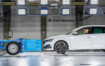 Skoda открыла новый полигон для краш-тестов