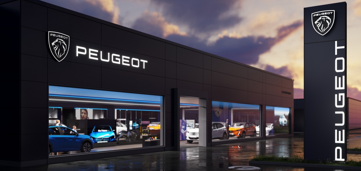Peugeot представил новый фирменный стиль