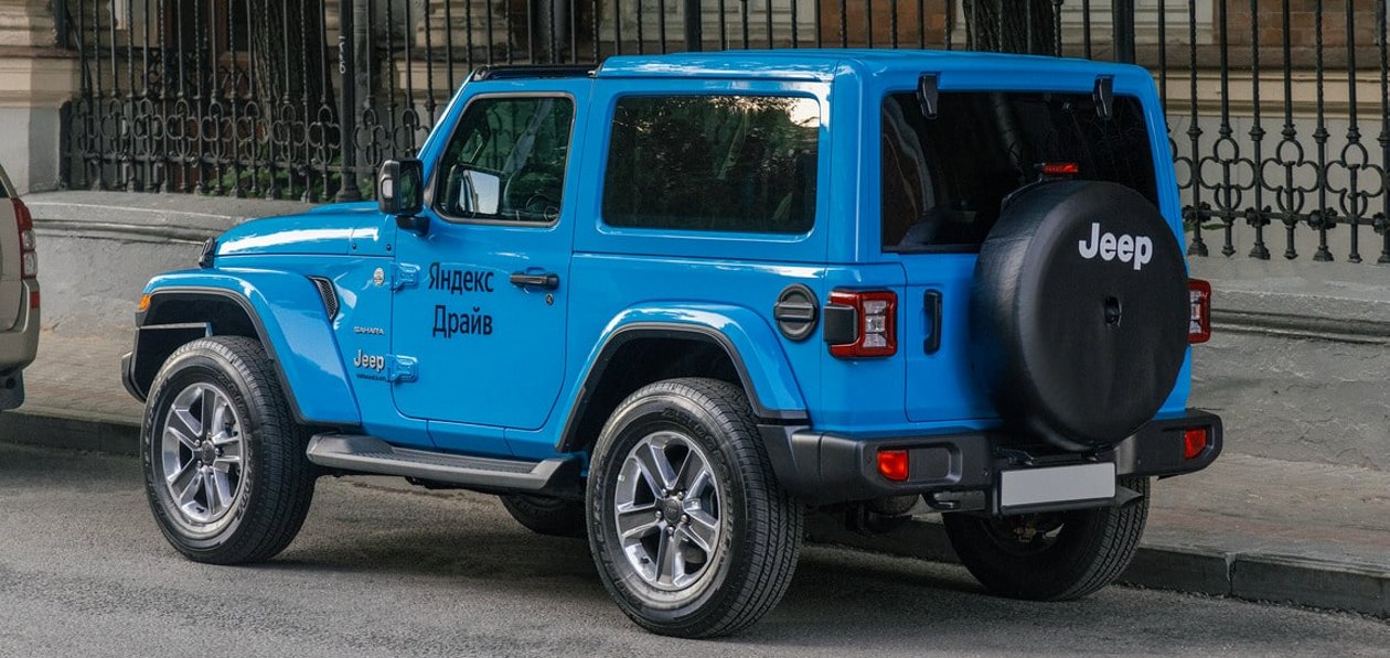 В каршеринге Яндекс.Драйв появится Jeep Wrangler