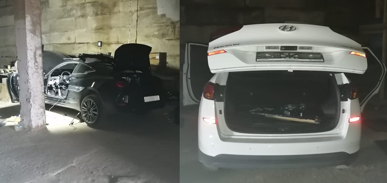 В деревне в Ленобласти нашли три угнанных автомобиля