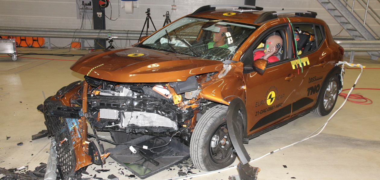 Тесты EuroNCAP: Dacia снова получила одну звезду