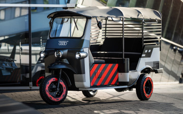 Отработанным батареям Audi нашли применение в электрических моторикшах