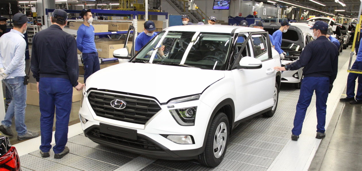 Петербургский завод Hyundai начал увольнять рабочих