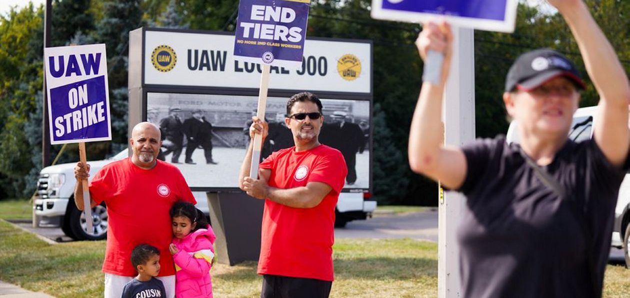 Забастовки в США привели к дефициту автокомпонентов