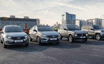 В России представлено более 44 млн легковых автомобилей