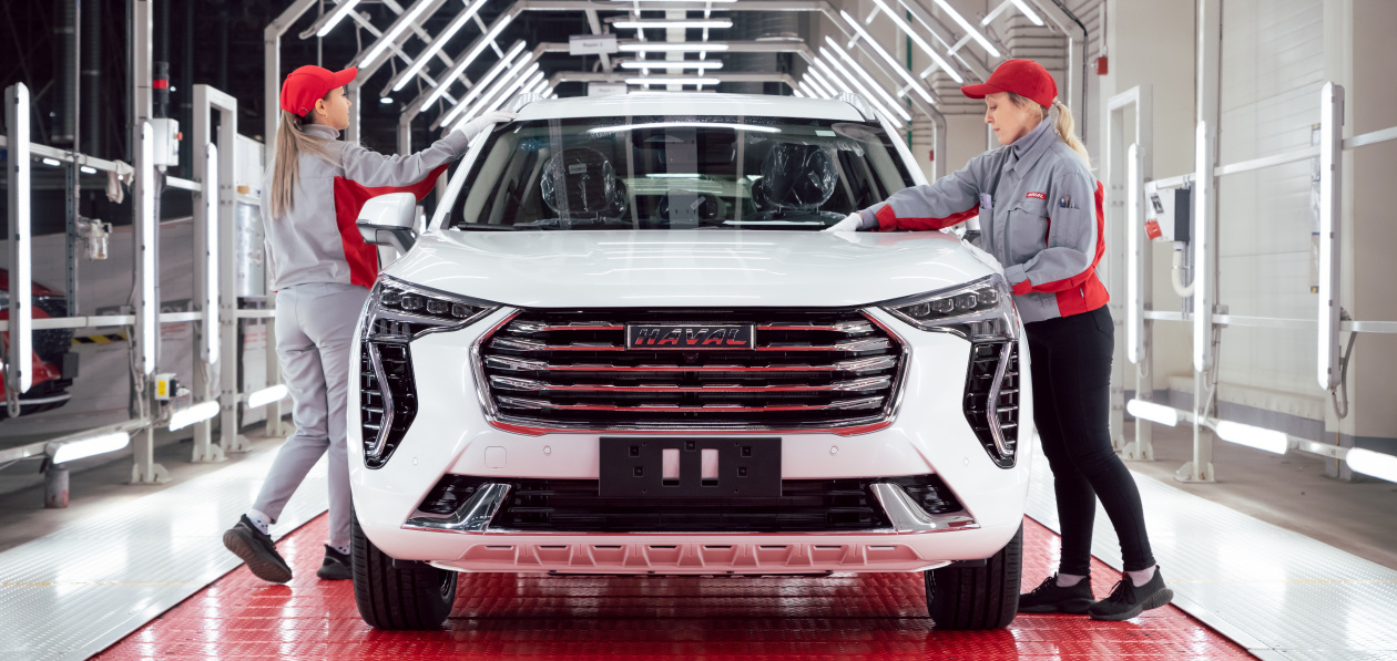 Haval нарастил уровень локализации Jolion