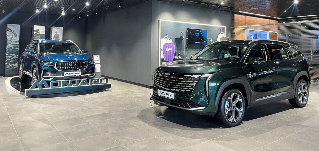 Geely расширил дилерскую сеть в РФ