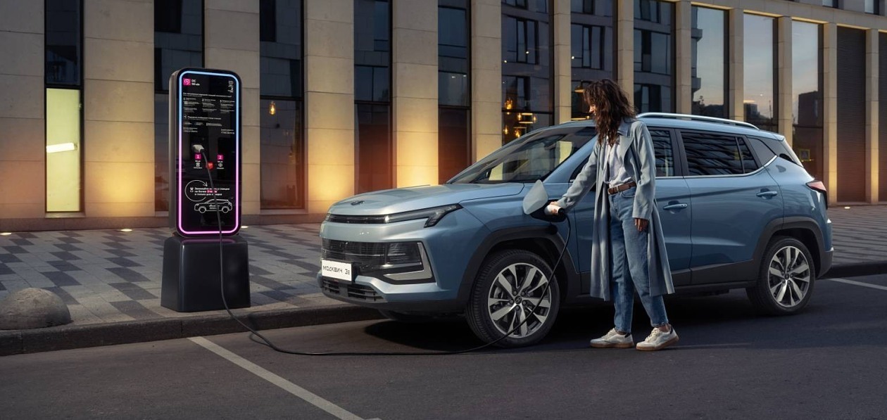 Продажи новых электромобилей в РФ выросли на 15%