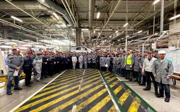 В Калуге выпустили 1000-й кузов Haval M6
