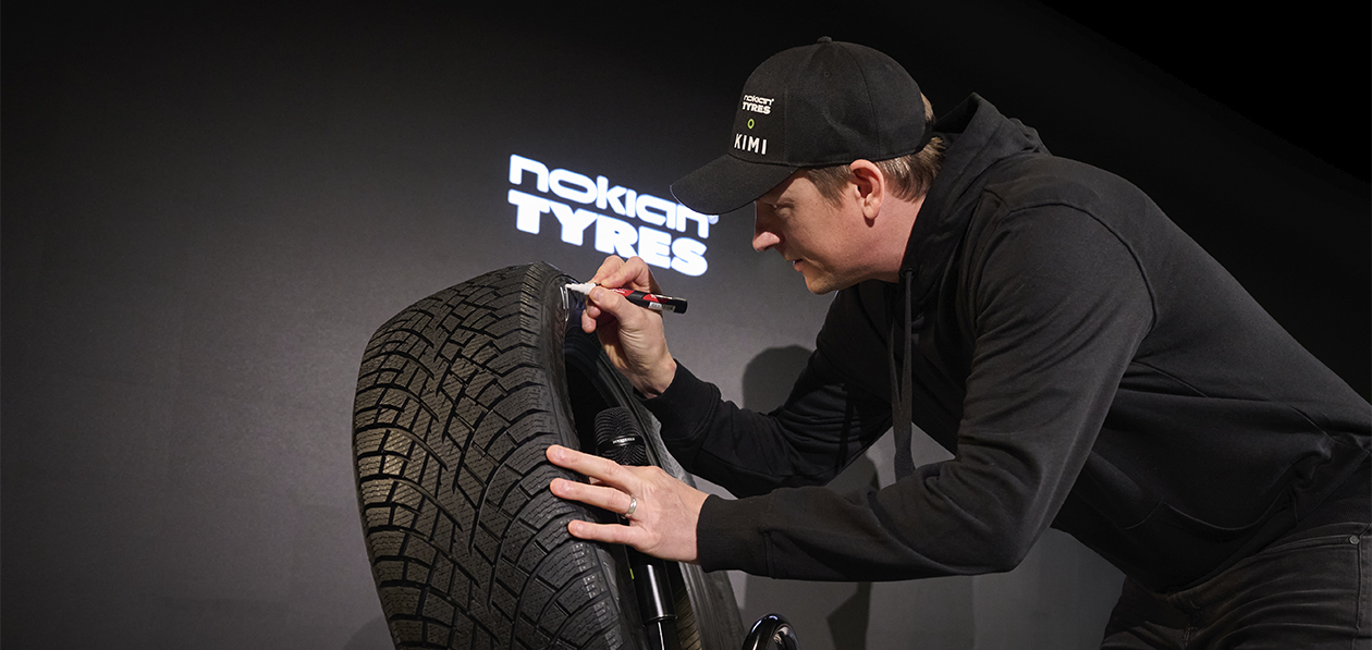Кими Райкконен стал амбассадором Nokian Tyres