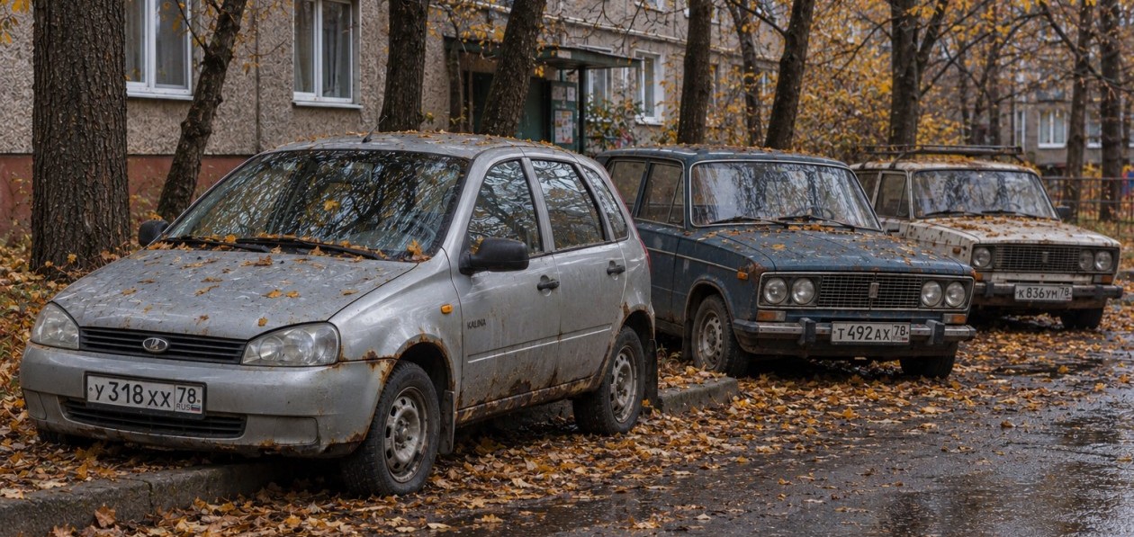 Петербург пересел на старые автомобили