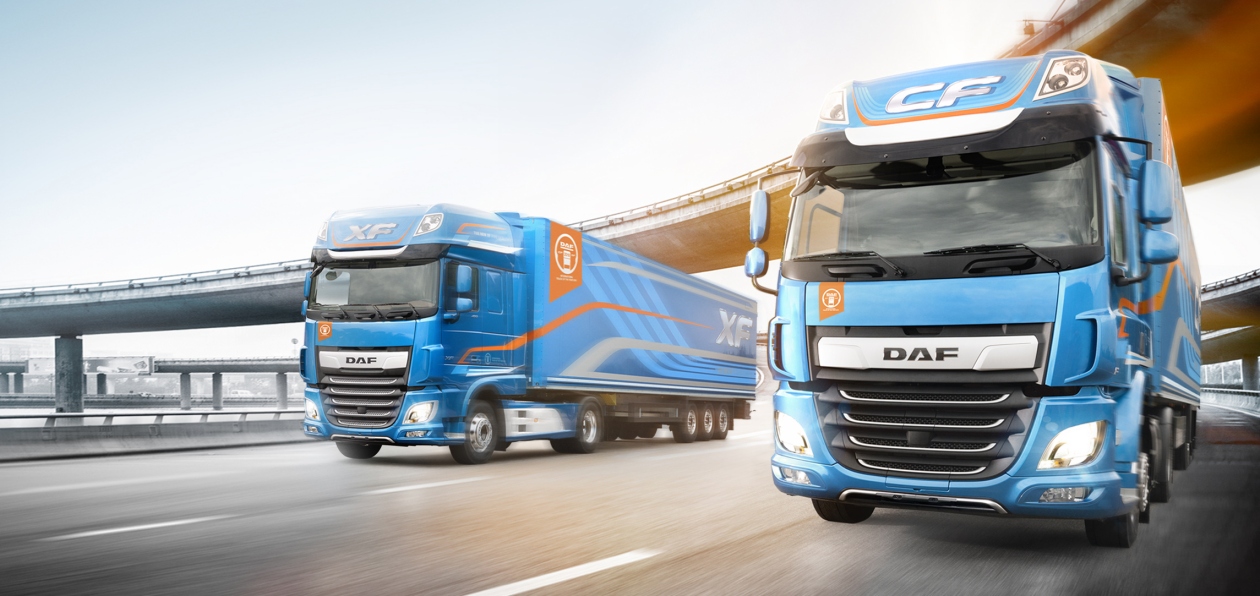 Новые DAF CF и XF названы «Грузовиками года»