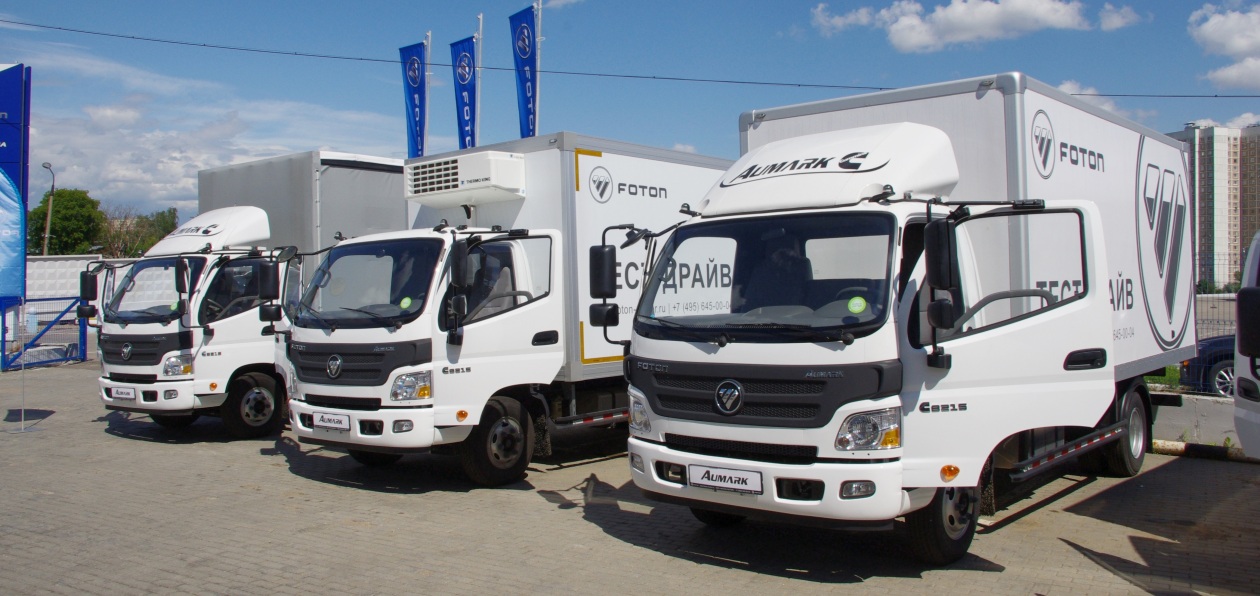 Foton скидывает цены на грузовики Aumark
