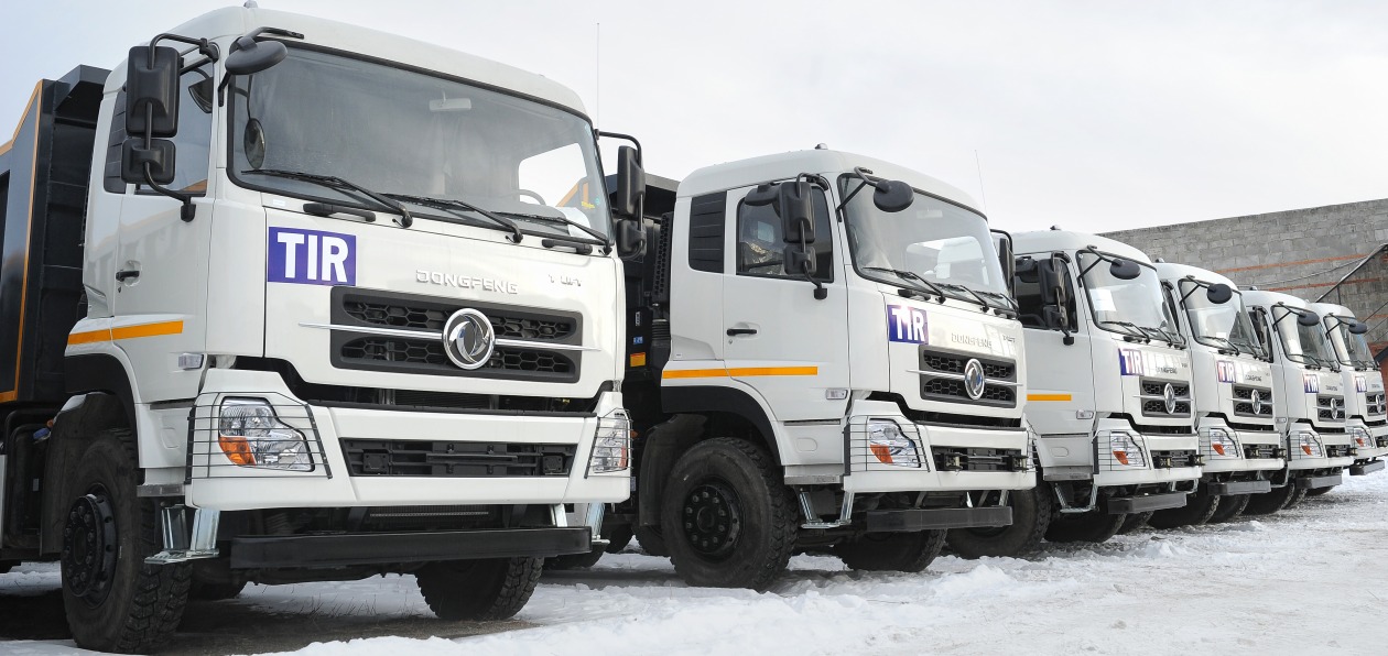 Грузовики Dongfeng будут строить дороги на российском Севере