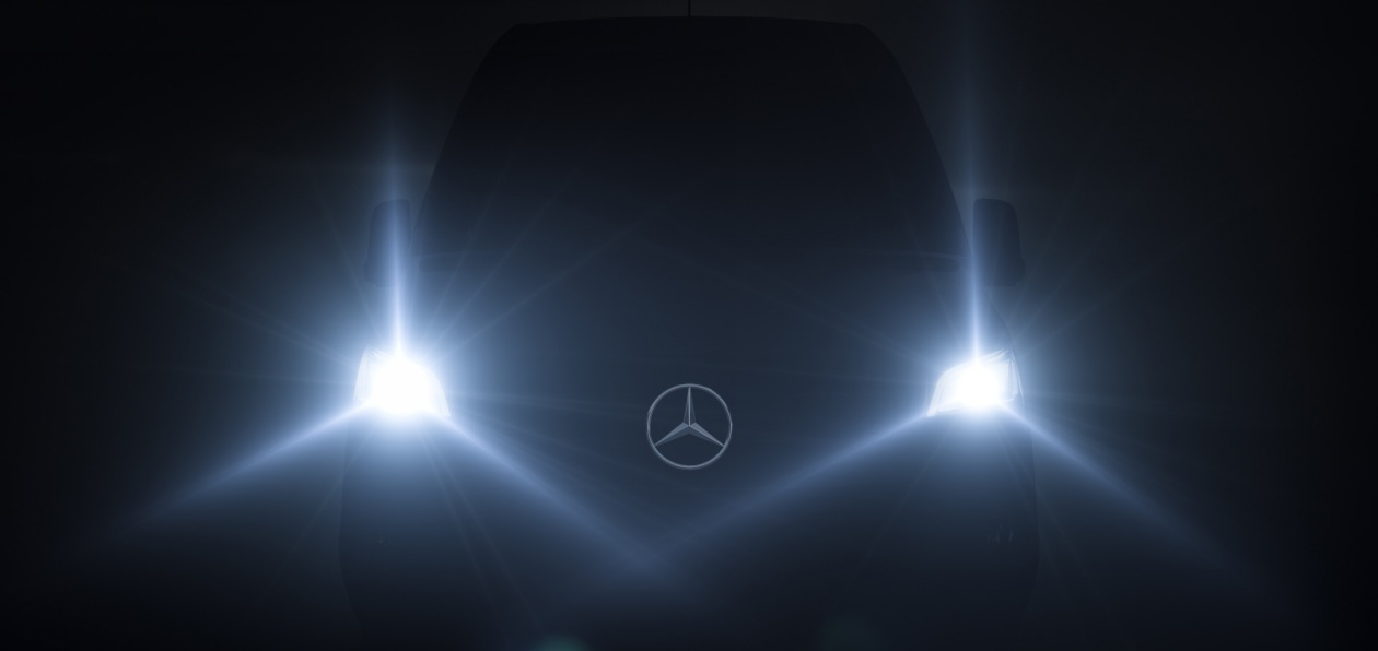Mercedes показал салон нового Sprinter