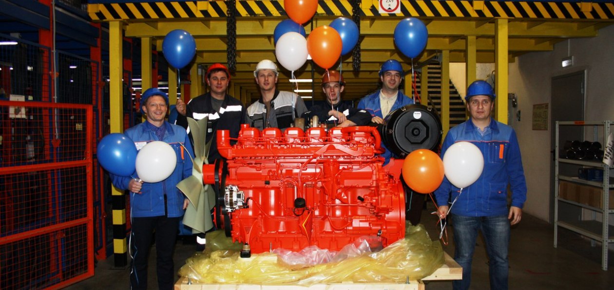 Scania отгрузила тысячный двигатель
