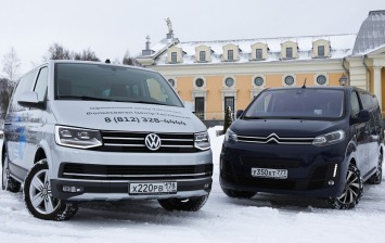 Тест-драйв Citroen SpaceTourer и Volkswagen Multivan: отражение эталона