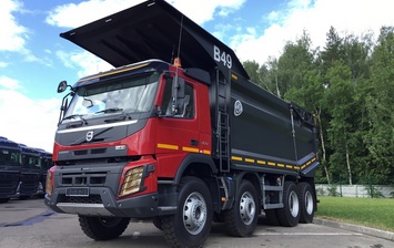 Volvo Trucks поставила «Угольной компании Бурятии» еще 10 самосвалов