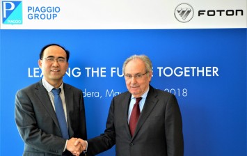 Foton и Piaggio будут вместе строить легкие коммерческие авто